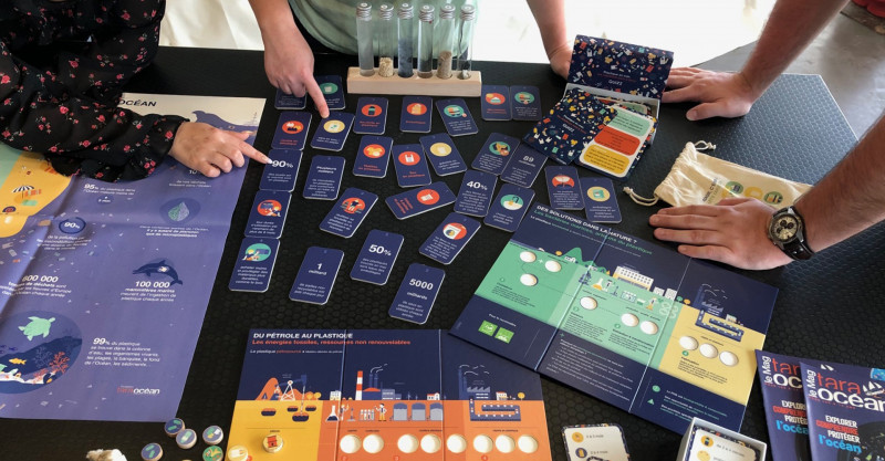 Atelier : Plastique en mer, solutions à terre - © La Turbine sciences Atelier : Plastique en mer, solutions à terre