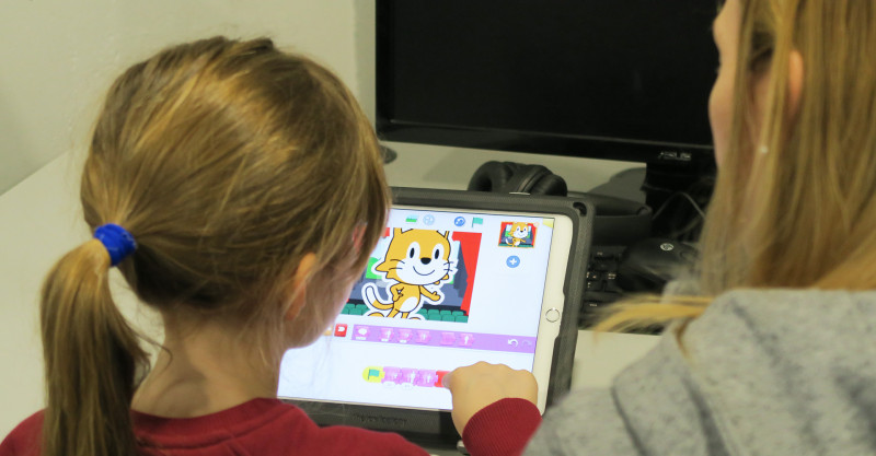 Atelier : Programmer son histoire animée - © La Turbine sciences Atelier : Programmer son histoire animée