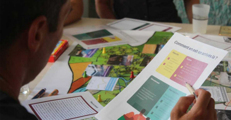 Atelier : Fresque de la montagne