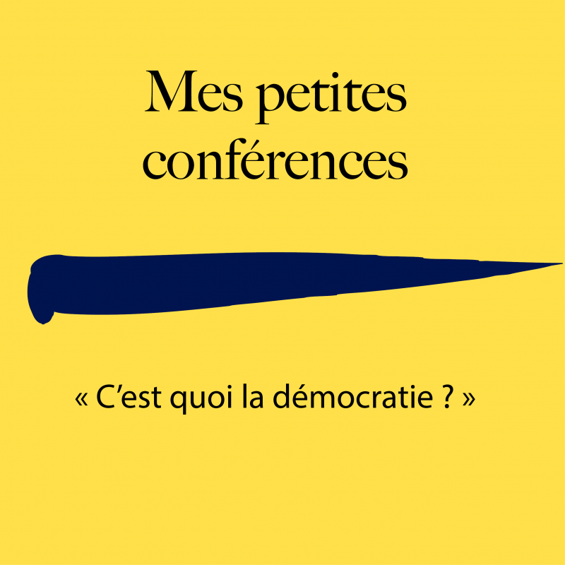 Mes petites conf Philo : C’est quoi la démocratie ?_Annecy