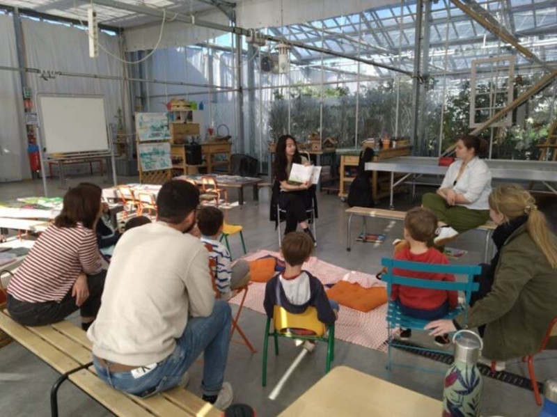 Lectures dans les serres_Annecy